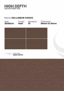 Carreaux muraux en porcelaine 300x600mm Design extérieur - Product Image 2