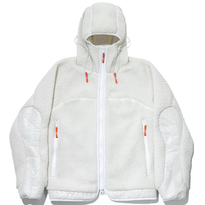 Veste d'hiver en polaire à fermeture éclair tendance en gros, veste en polaire sherpa élégante, veste en polaire polaire en laine et polyester à fermeture éclair, logo personnalisé - Product Image 1