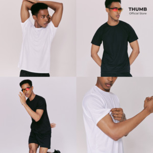 เสื้อยืดวิ่งผู้ชายทรงเข้ารูป ผลิตจากโพลีเอสเตอร์ สำหรับออกกำลังกาย - Product Image 1