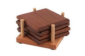 Dessous de verre en bois de noyer de haute qualité HF Crafts Tapis décoratifs de style classique pour tables et comptoirs de cuisine Prix de gros - Product Image 6