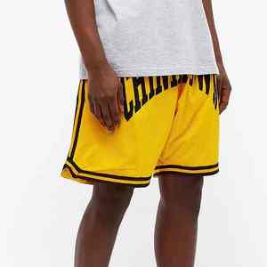 2025 été hommes décontracté Shorts haute qualité séchage rapide personnalisé nouveau Logo impression numérique Polyester Sublimation OEM teint uni - Product Image 5