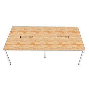 OMA HBOM009 2m4 Muebles de Oficina de Diseño Minimalista en Madera Natural Bn Hp - Product Image 3