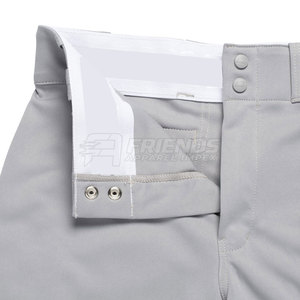 Pantalon de baseball pour homme, tissu extensible confortable, idéal pour les jours de match, coupe flexible, matière respirante, design personnalisable, logo OEM - Product Image 3
