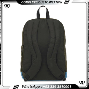 Sac à dos de voyage unisexe multifonctionnel Grand sac à dos de sport Fermeture à glissière Logo personnalisé en polyester avec lettre - Product Image 5