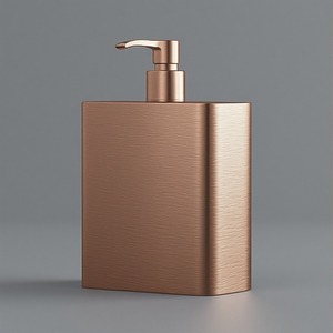 Distributeur de savon en acier de qualité supérieure, conçu pour les salles de bain modernes, offrant un look élégant, un corps robuste et une utilisation confortable et fluide. - Product Image 1