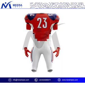Ensemble de maillots de football américain sublimé pour hommes Nom de l'équipe personnalisé Numéro Tackle Sergé Uniforme Respirant Athlétique Game Day Gear - Product Image 4