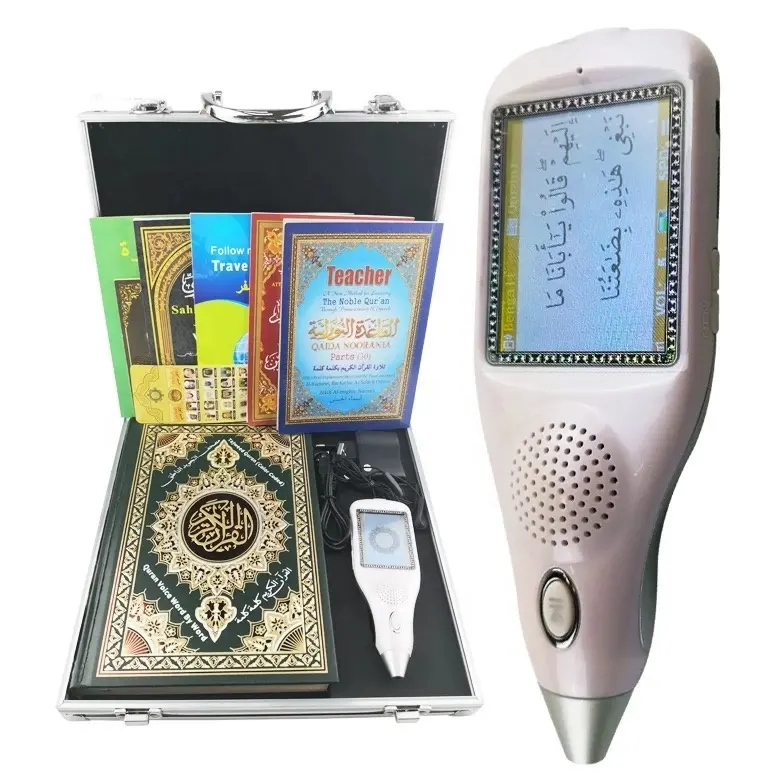 Quran Read Pen Digital LCD Screen Quran Book Talking Reading Pen with Word by Word Voice Translations