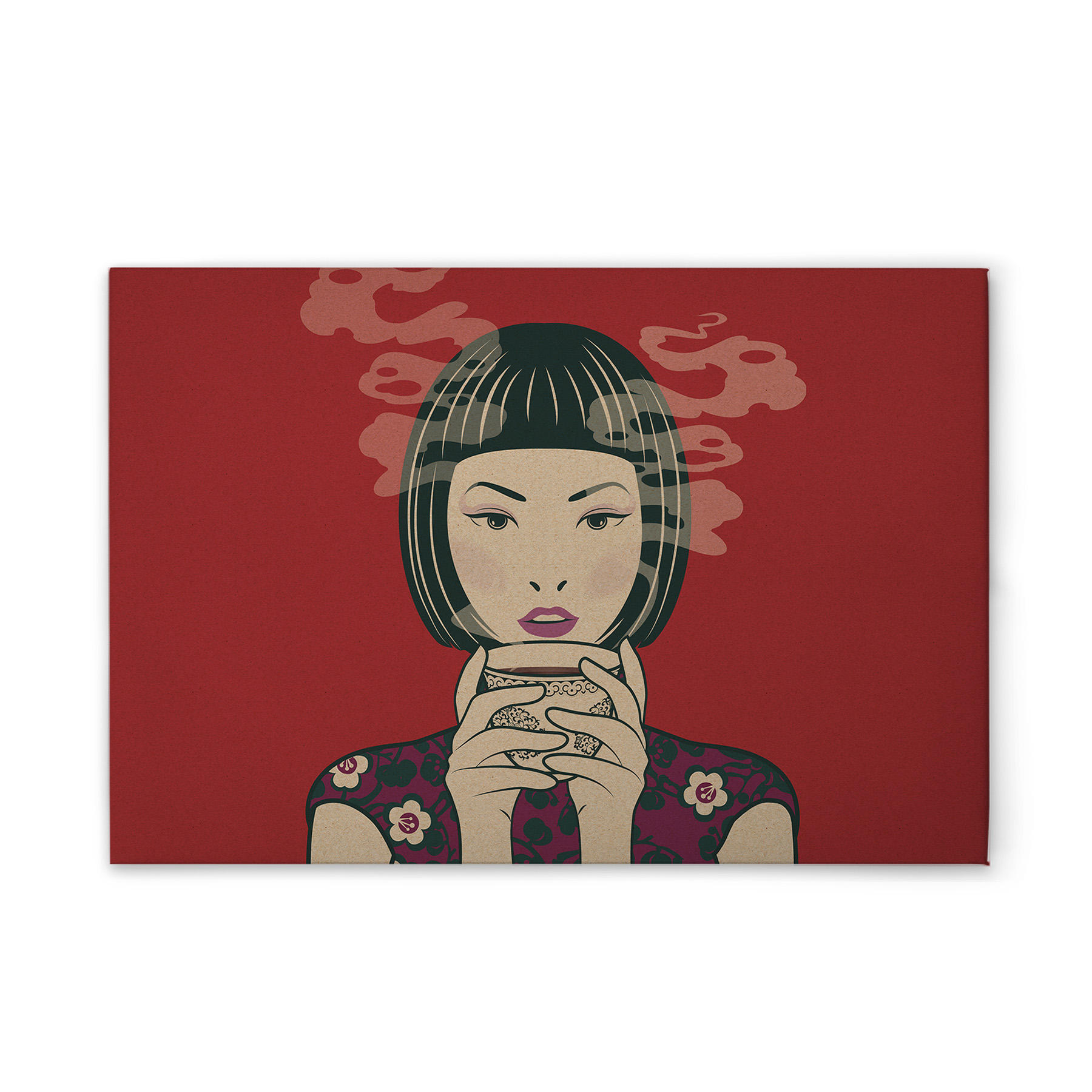 Rouge, Beige, Marron