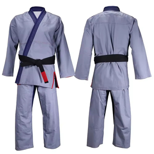 Kimono de Jiu Jitsu BJJ con Logotipo Estampado para Niños y Adultos en Estilos de Taekwondo, Karate y Judo, Incluye Cinturón - Product Image 6