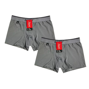 Calzoncillos bóxer sin costuras de tiro medio para hombre de viscosa de algodón, calzoncillos transpirables, entrega rápida, mayorista OEM, Vinh Hung, plástico de Vietnam - Product Image 1