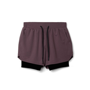 Short de basket-ball en maille deux poches profondes sur les côtés, short d'été basique pour homme, coupe courte en Polyester, Vintage, coton uni, technique - Product Image 1