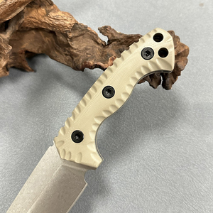 LB734R Usine Stock Haute Dureté En Acier Inoxydable Sauvage <span class=keywords><strong>Chasse</strong></span> Camping Couteau Survie En Plein Air Lame Fixe Bushcraft Couteau - Product Image 3