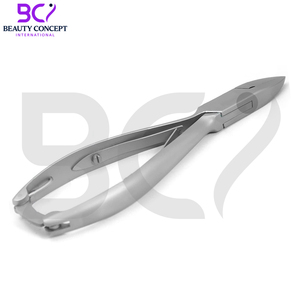 Coupe-ongles pour pieds en acier inoxydable, outils de soin des pieds, logo personnalisé, pointes pointues, ouverture large, courbé - Product Image 3