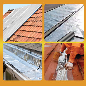 Nastro Bituminoso in Alluminio ANTI per Tutte le Condizioni Atmosferiche, Nastro Flessibile Impermeabile per Riparazioni di Tetti, Grondaie e Pareti - Product Image 4