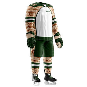 Diseña tu propio uniforme de hockey sobre hielo para hombres personalizado hecho precio al por mayor uniforme de hockey sobre hielo - Product Image 4