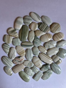 หินขัดหลายสีสำหรับทำเครื่องประดับอัญมณีดาวเสาร์แบบหลวมกำหนดขนาดเองได้ - Product Image 3