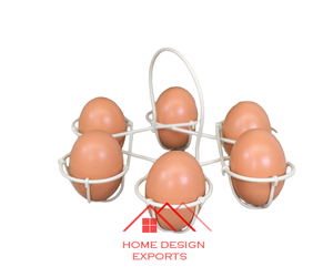 Support à œufs en fer plaqué or, design de table, support à œufs décoratif pour comptoir de cuisine, accessoires de cuisine les plus vendus - Product Image 5