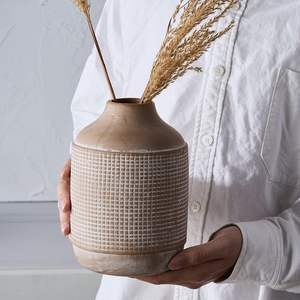 Vases en bois de qualité supérieure pour la décoration intérieure moderne Vases en bois fabriqués à la main de vente chaude pour Vases en bois naturel d'intérieur pour le salon - Product Image 5