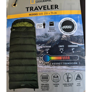 Sacco a Pelo Nat Geo Traveller SNG109A da -13°C a +6°C Blu - Product Image 4