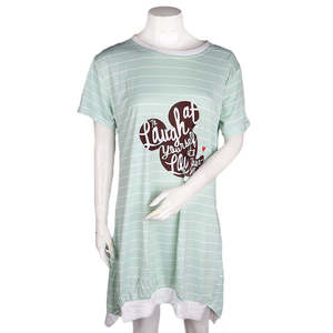 Women's <b>Night</b> Top - <b>Light</b> Green - Product Image 2