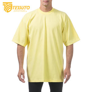 Venta al por mayor 2025 verano Streetwear Unisex Heavy Cotton Oversize camiseta para hombres 220 gramos Casual tejido hombres verano Streetwear - Product Image 1