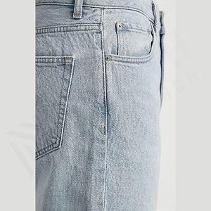 Men's Slim Fit Denim Pants Casual Fashionable Design Durable <b>Elastic</b> Washed <b>Jeans</b> Customized Color Streetwear Trousers Wholesale - Product Image 5