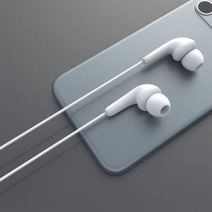 แจ็ครูหูพร้อมไมโครโฟน MEP-01อินเตอร์เฟซสีขาว3.5มม - Product Image 3