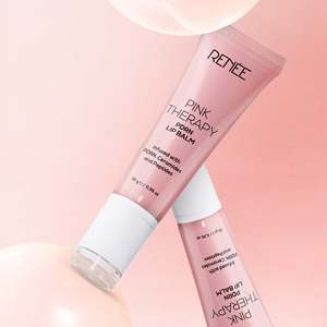 Mascarilla Labial Nocturna Renee Pink Therapy PDRN - Bálsamo Labial Hidratante con Sabor a Fresa para Labios Secos y Agrietados 10g - Product Image 1