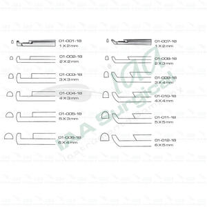 Pinzas Kerrison de Acero Inoxidable de Alta Calidad de 18 cm, Instrumento Médico de Neurocirugía - Product Image 6