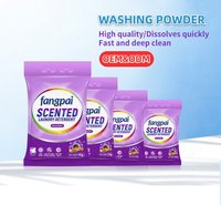 Poudre à laver parfumée à la lavande bon marché d'usine OEM pour le lavage des vêtements, vente en gros de détergent à lessive en vrac