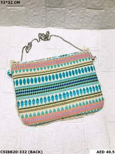 Banjara Boho กระเป๋าใส่เหรียญออกแบบพิเศษกระเป๋าลูกปัดสำหรับผู้หญิงสายเดี่ยวเป็นมิตรกับสิ่งแวดล้อมทำมือ - Product Image 2