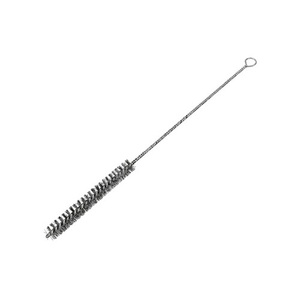 Cepillo de Boquilla de 300 mm de Longitud, 25 mm de Diámetro, Cerdas de Acero Corrugado de 0.20 mm, 100 mm con Ojal de Osborn - Product Image 1