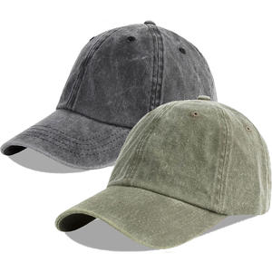 Nueva llegada de gorra de béisbol deportiva para hombres y mujeres de alta calidad estilo Vintage tela impermeable Color sólido personalizable en blanco - Product Image 4