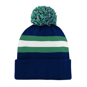 Bonnet adulte de haute qualité, couleur verte, coupe classique, respirant, imperméable, 100% acrylique, pour la plage, l'hiver, chaud, tricot uni, 2026 - Product Image 2