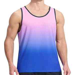 Camiseta Deportiva sin Mangas para Hombre, Personalizada con Estampado, para Gimnasio, Fitness, Ropa Deportiva Urbana - Product Image 1