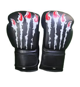 Nouveaux gants de boxe en cuir avec logo personnalisé, gants de boxe professionnels pour l'entraînement MMA - Product Image 3