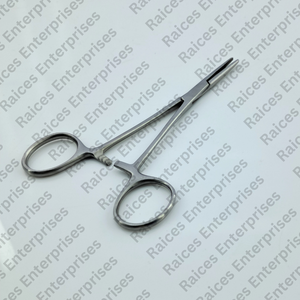Pinzas para mosquitos Abrazadera de arteria hemostática curva y recta Instrumentos quirúrgicos de un solo uso para microcirugía e histerectomía - Product Image 5
