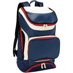 Wholesale Fashion Waterproof Synthetic Leather Baseball <b>Backpack</b> Polyester <b>Large</b> Storage Durable Zippers Shoe Tunnel 36-57L - Product Image 3