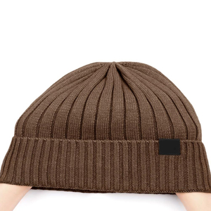 Gorro de Punto Personalizado al por Mayor con Bordado a Mano, Gorro de Invierno Cálido de Jacquard - Product Image 6