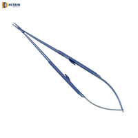 Porte-aiguille Castroviejo manuel en acier inoxydable de haute qualité, ensemble d'instruments pour usage chirurgical avec garantie d'un an