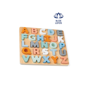 Puzzle en bois multicolore GEM Vietnam, alphabet, pour l'éducation - Product Image 2