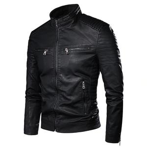 Veste en cuir de fourrure de mouton de haute qualité pour hommes résistant à la chaleur et au vent pour les Offres Spéciales d'hiver meilleur design vêtements pour hommes - Product Image 2