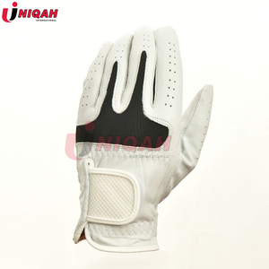 Gant de golf de qualité supérieure à prise en main confortable inégalée pour hommes Équipement de sport en cuir de haute qualité blanc classique - Product Image 5