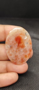 High Quality Natural Orange Sunstone Cabochon Smooth Polished Loose Gemstone 5-8mm Mixed Sizes UDGEMS Model 124 Pendant/<b>Necklace</b> - Product Image 4