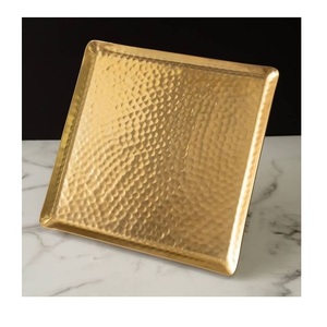 ถาดอลูมิเนียมบริการปรับแต่งได้ดีไซน์คลาสสิกมาใหม่พร้อมรูปทรงขนาดตัวเลือกหลากสีสำหรับโรงแรมและร้านอาหาร - Product Image 6