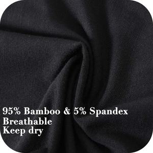 กางเกงในชายทรงสูงและใหญ่สำหรับผู้ชายใหม่3XL บ็อกเซอร์ M L XXL ระบายอากาศได้ทำจากไม้ไผ่ไม่ขี่ - Product Image 3