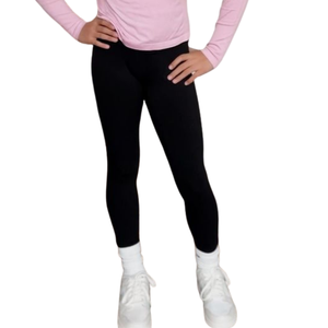 Leggings pour femmes adultes en coton biologique et bambou, tricotés, pour le yoga, respirants, écologiques, vente en gros - Product Image 1