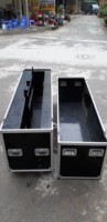 Étui de rangement à écran personnalisé de 80 pouces avec 4 roues, mallette de transport robuste pour Smart TV, étui de rangement à affichage LED