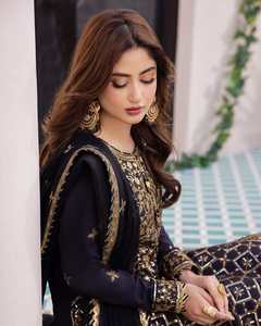 Vêtements afghans traditionnels personnalisés du fabricant de vêtements pour adultes Vêtements ethniques en coton de soie pour femmes 581 Produit à vendre - Product Image 5