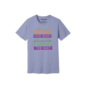 Kindness Themes Print 100%cotton Fabric T-shirt 160-180 to Heavy GSM 12 Color Available Customized Your Own Design & Placement - Product Image 2